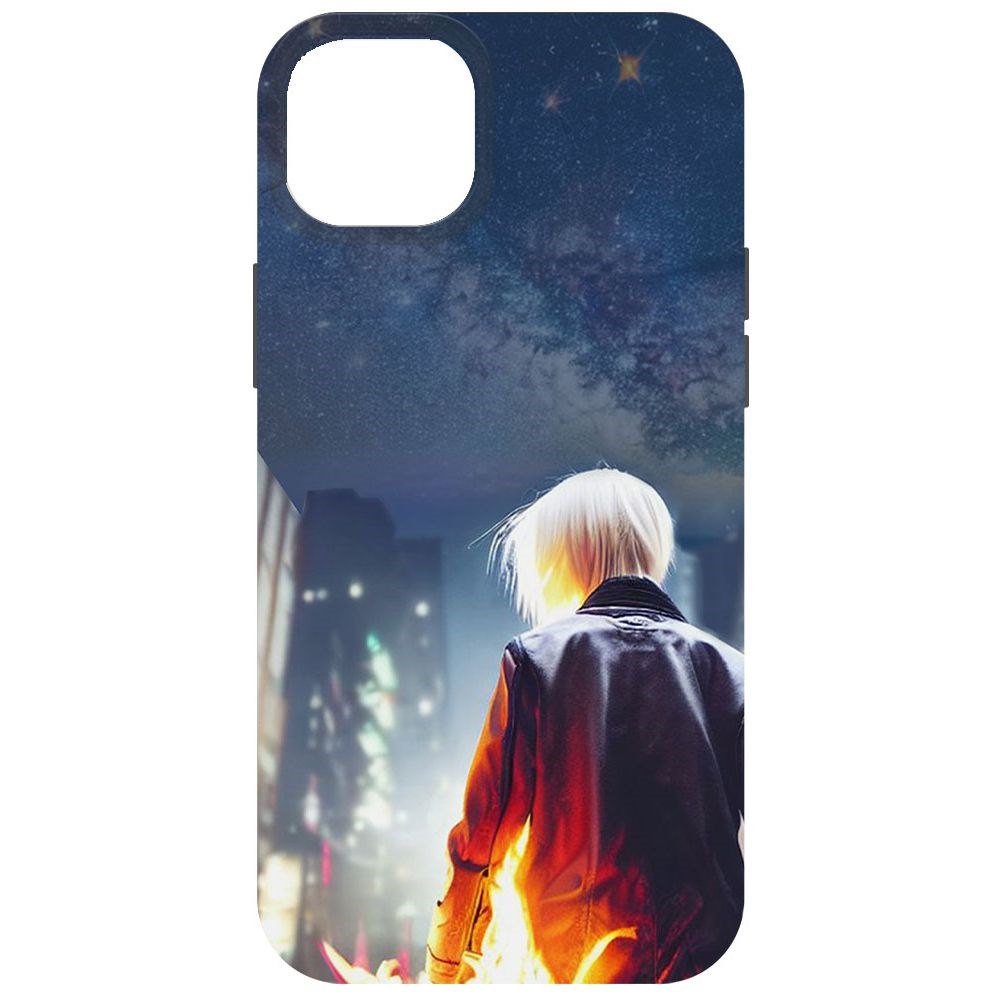 

Чехол-накладка Софт Перспектива для iPhone 14 Plus, Черный