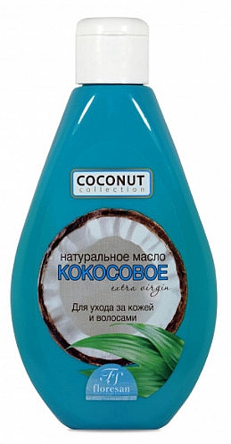 фото Масло floresan coconut collection кокосовое натуральное 170мл