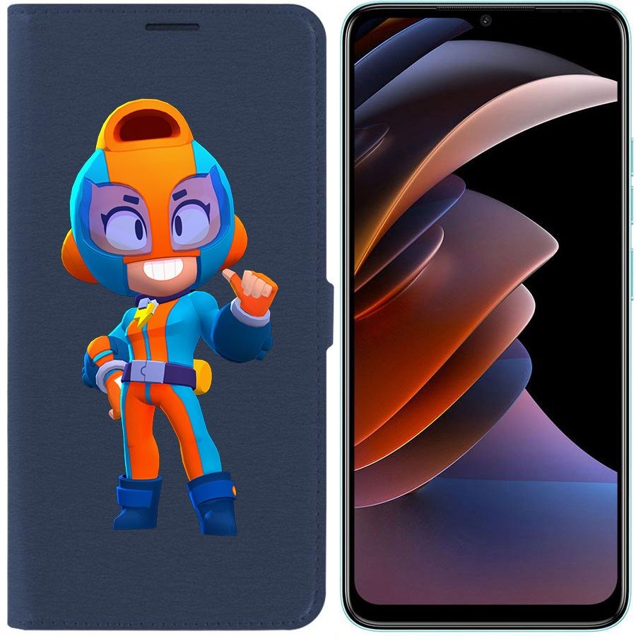 

Чехол-книжка Eco Book для Tecno Spark Go 2023 Brawl Stars-GT Макс