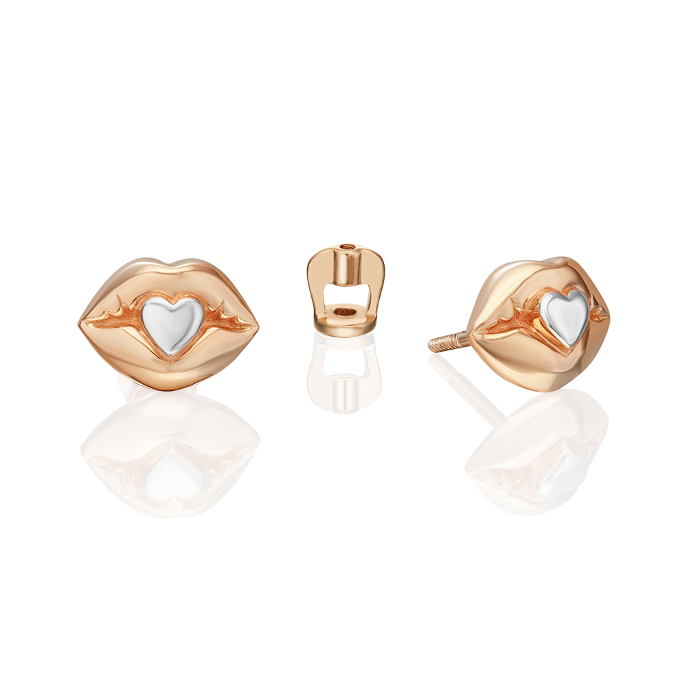

Серьги пусеты из золота PLATINA jewelry 02-5424-00-000-1110, 02-5424-00-000-1110