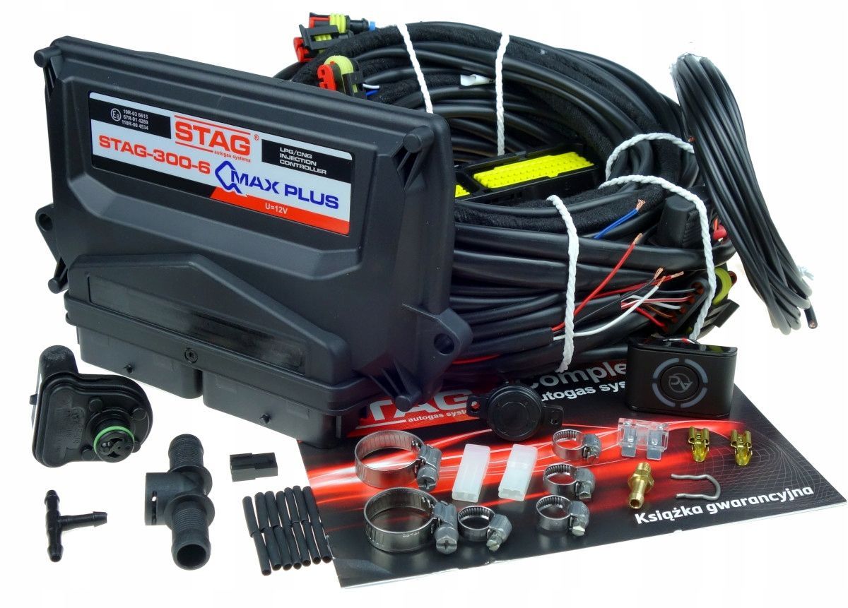 

Комплект электроники ГБО AC STAG 300-6 QMax Plus 6 цилиндров