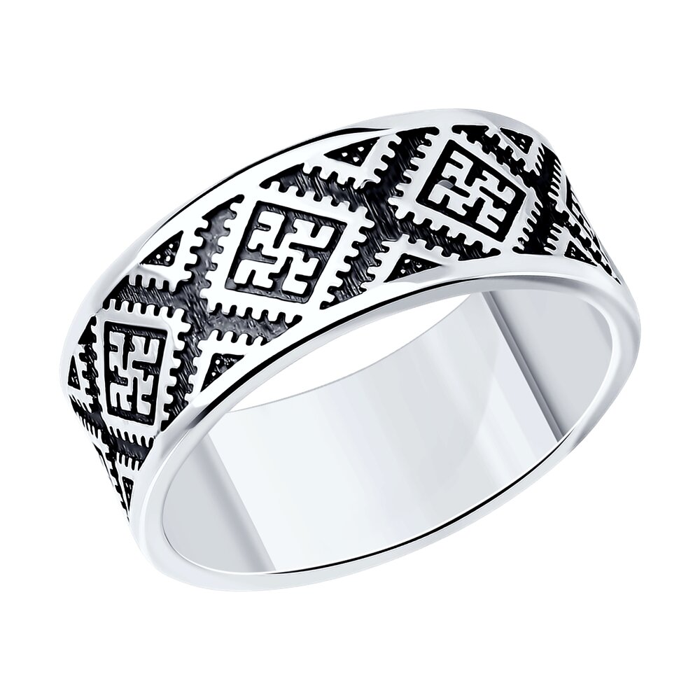 

Кольцо из серебра р. 19 SOKOLOV 95010226, 95010226