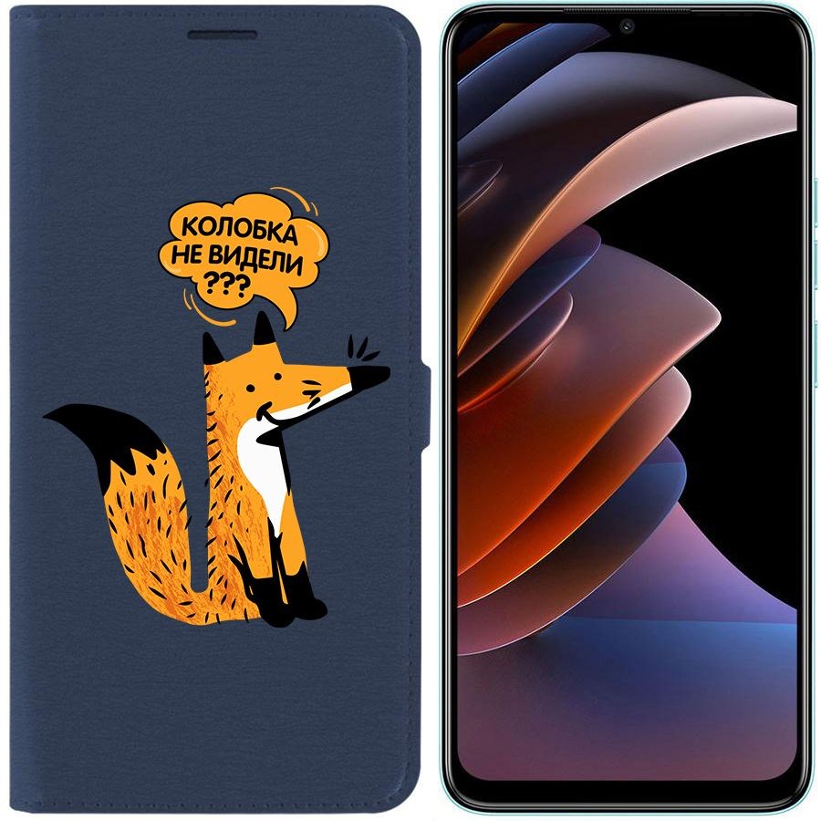 Чехол-книжка Eco Book для Tecno Spark Go 2023 Лиса