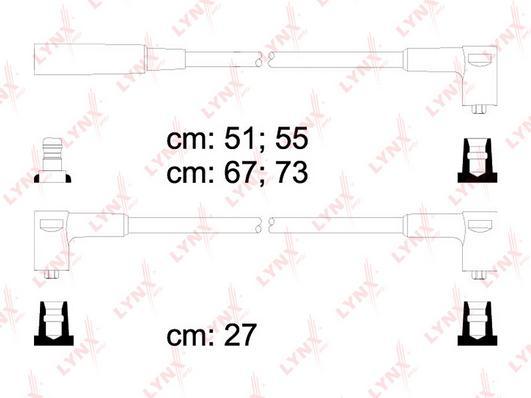 

Комплект Высоковольтных Проводов LYNXAUTO SPC4609