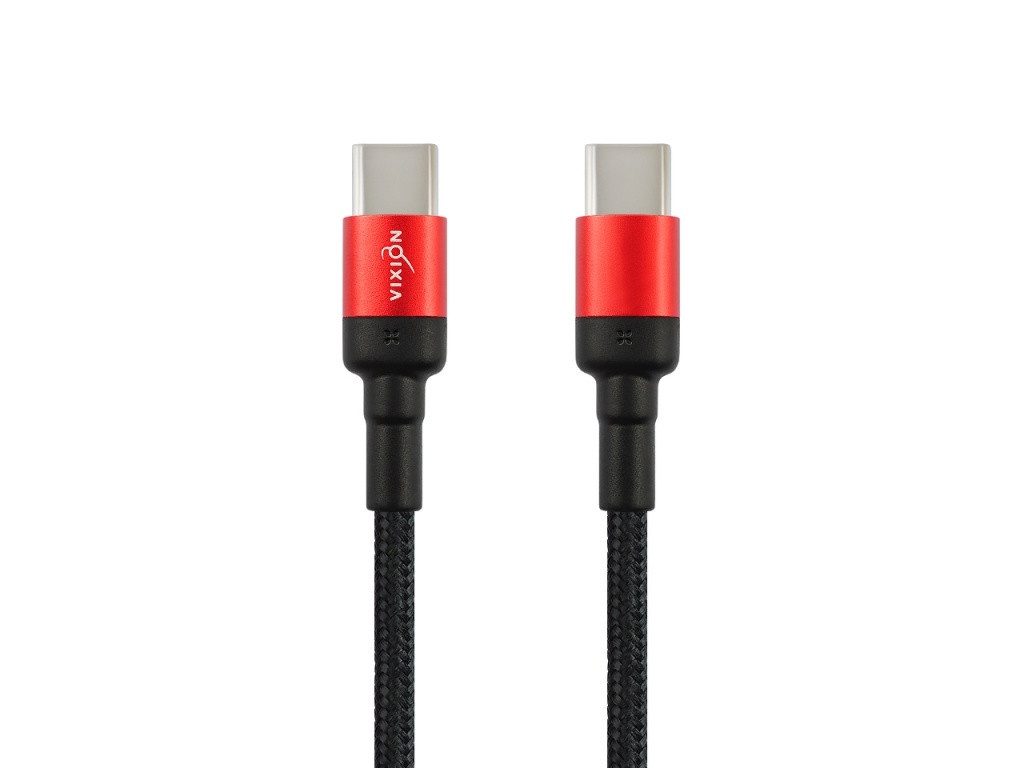 фото Кабель vixion usb - usb type-c вилка-вилка м (k22c)