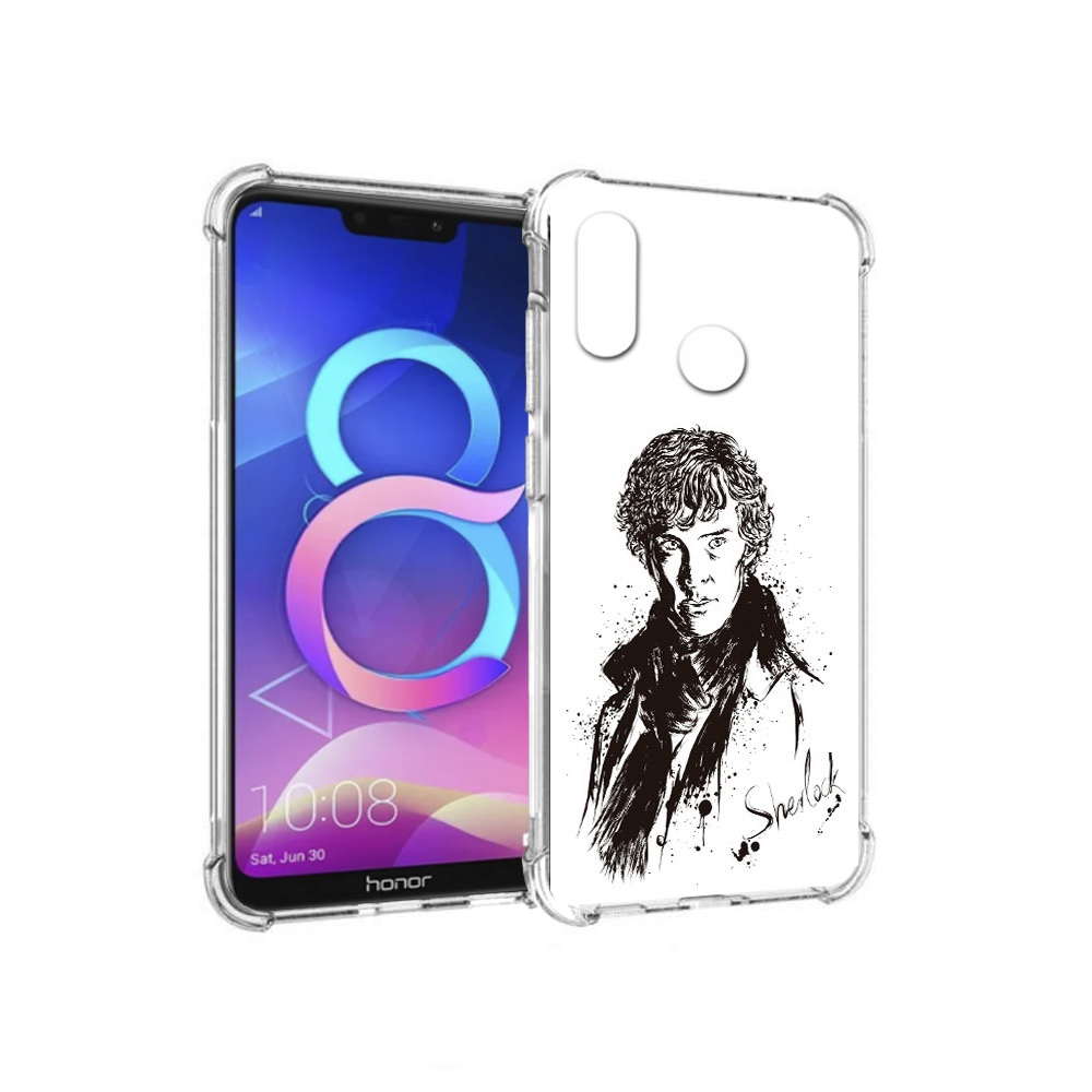 

Чехол MyPads Tocco для Honor 8C шерлок холмс портрет (PT121522.29.698), Прозрачный, Tocco