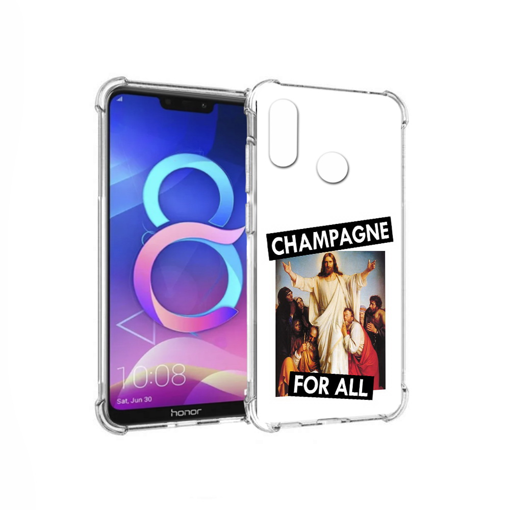 

Чехол MyPads Tocco для Honor 8C шампанское (PT121522.29.697), Прозрачный, Tocco