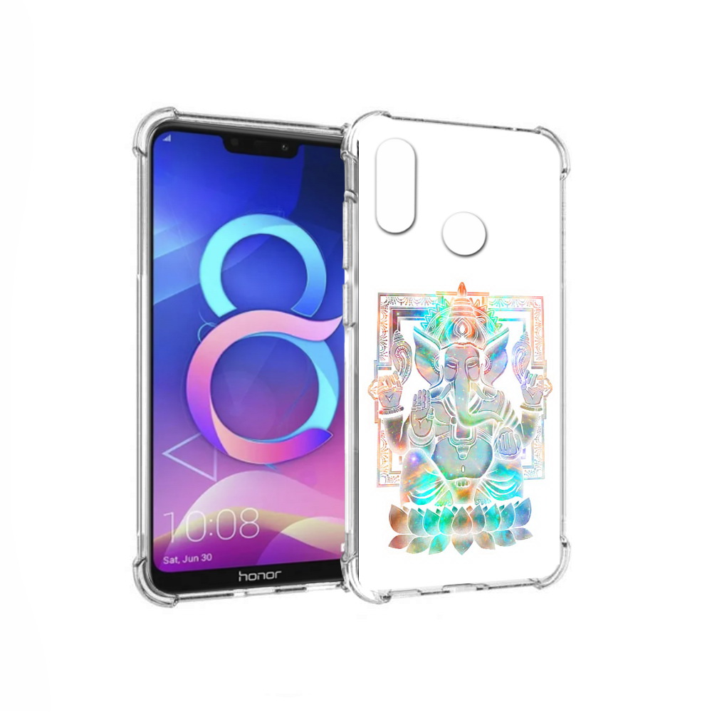 

Чехол MyPads Tocco для Honor 8C умный слон (PT121522.29.654), Прозрачный, Tocco