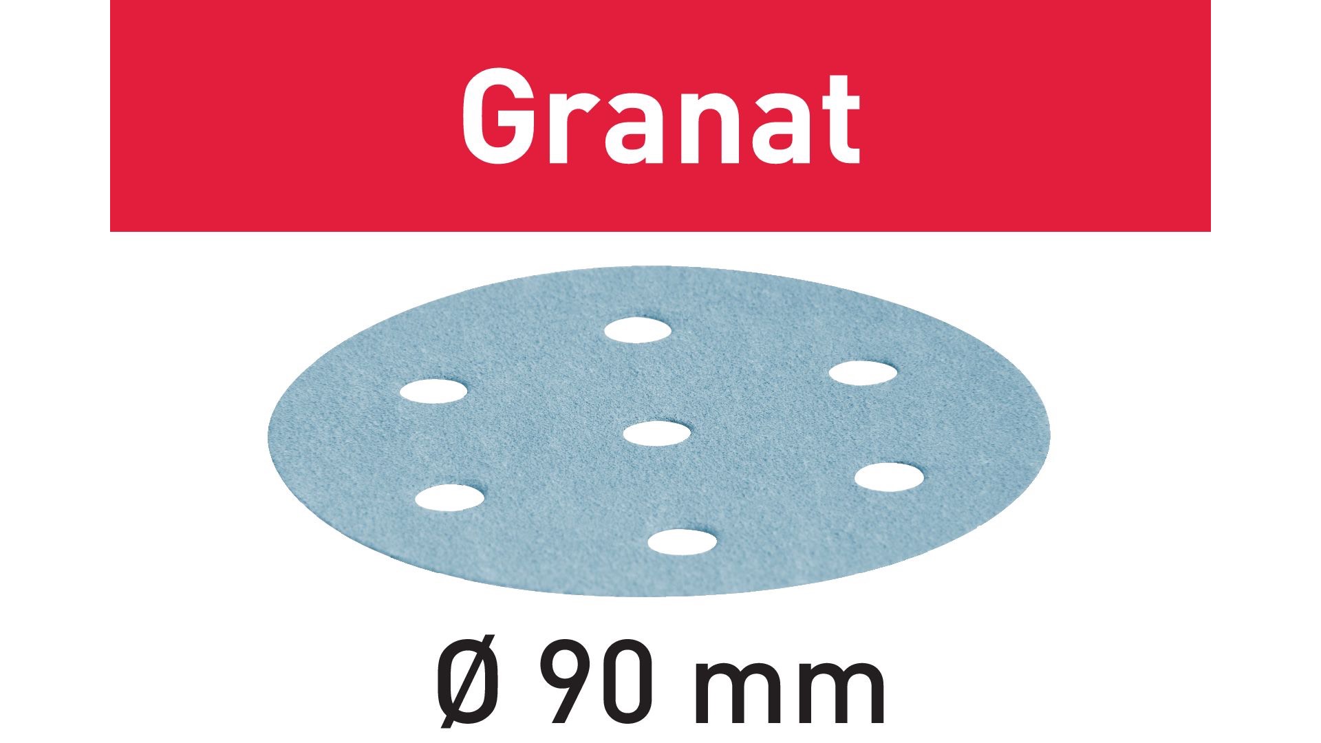 Материал шлифовальный Festool Granat P 180 100 шт. STF D90/6 P180 GR /100 497369