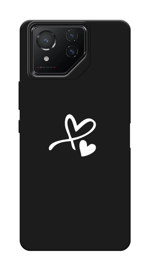 

Чехол Awog на Asus ROG Phone 8 "Сердечко минимализм", Белый, 45152-1