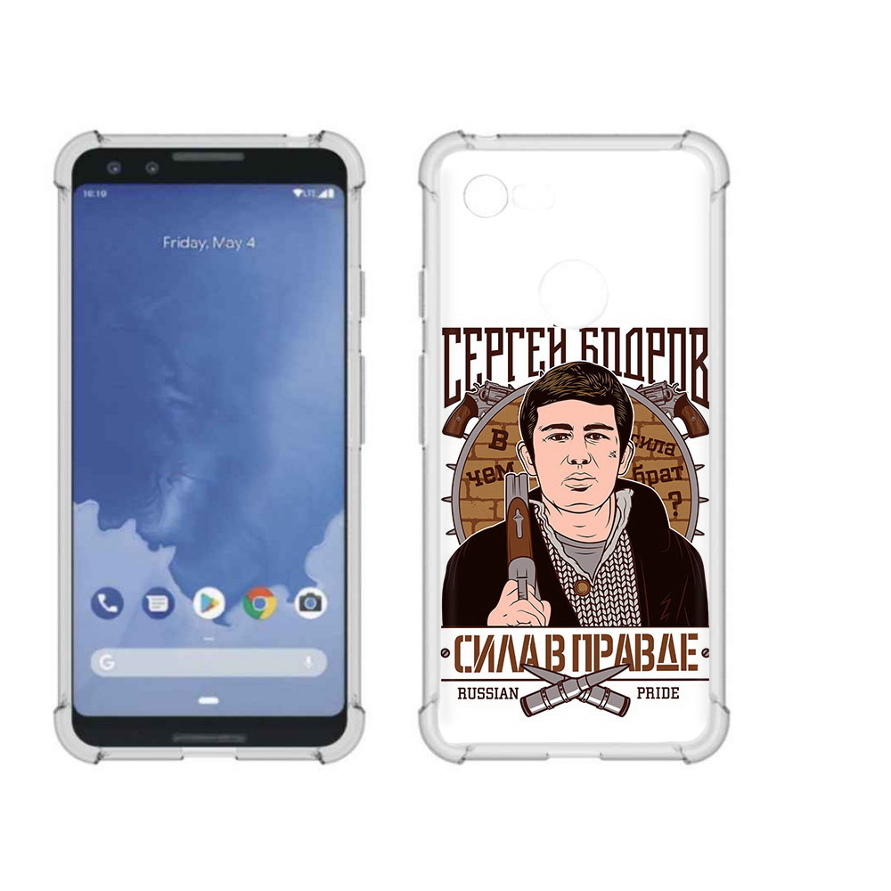 

Чехол MyPads Tocco для Google Pixel 3 Сергей Бодров, Прозрачный, Tocco