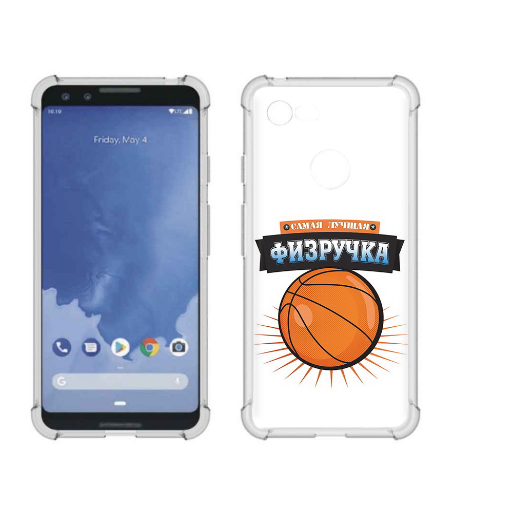 

Чехол MyPads Tocco для Google Pixel 3 Самая лучшая физручка, Прозрачный, Tocco