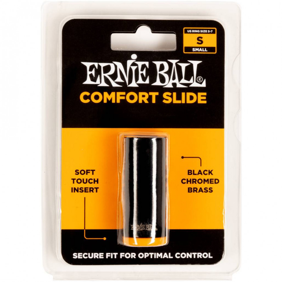 

Слайд для гитары ERNIE BALL 4287 Comfort Small, Черный, 4287 Comfort Small