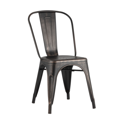 

Стул Stool Group Tolix УТ000000490, черный патина/золото, Tolix