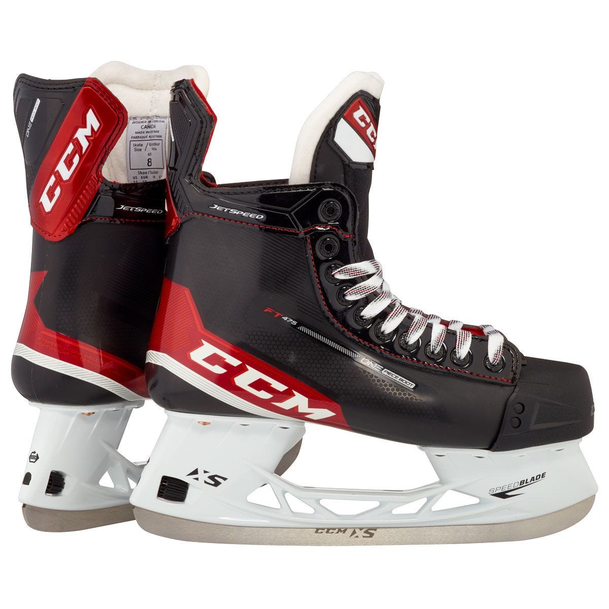 фото Хоккейные коньки ccm sk jetspeed ft475 regular jr подростковые(1,0 jr/1,0)