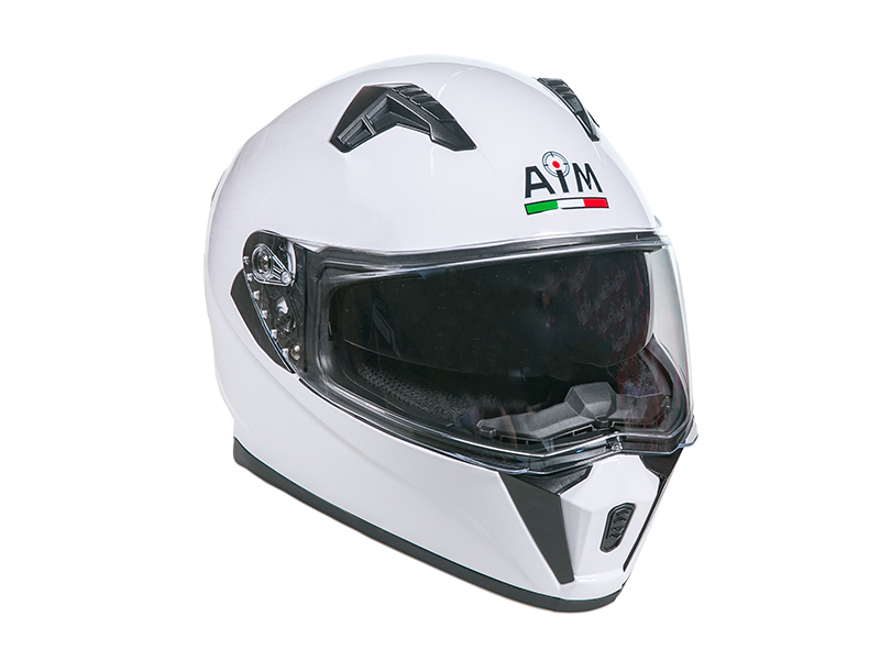 Шлем AiM JK320 White Glossy L