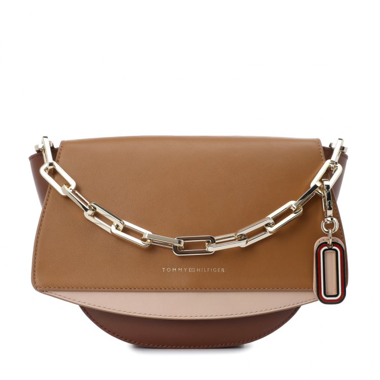 

Сумка кросс-боди женская Tommy Hilfiger AW0AW09162 светло-коричневая