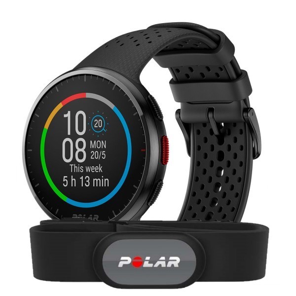 Умные спортивные часы Polar Pacer Pro Carbon Grey HR