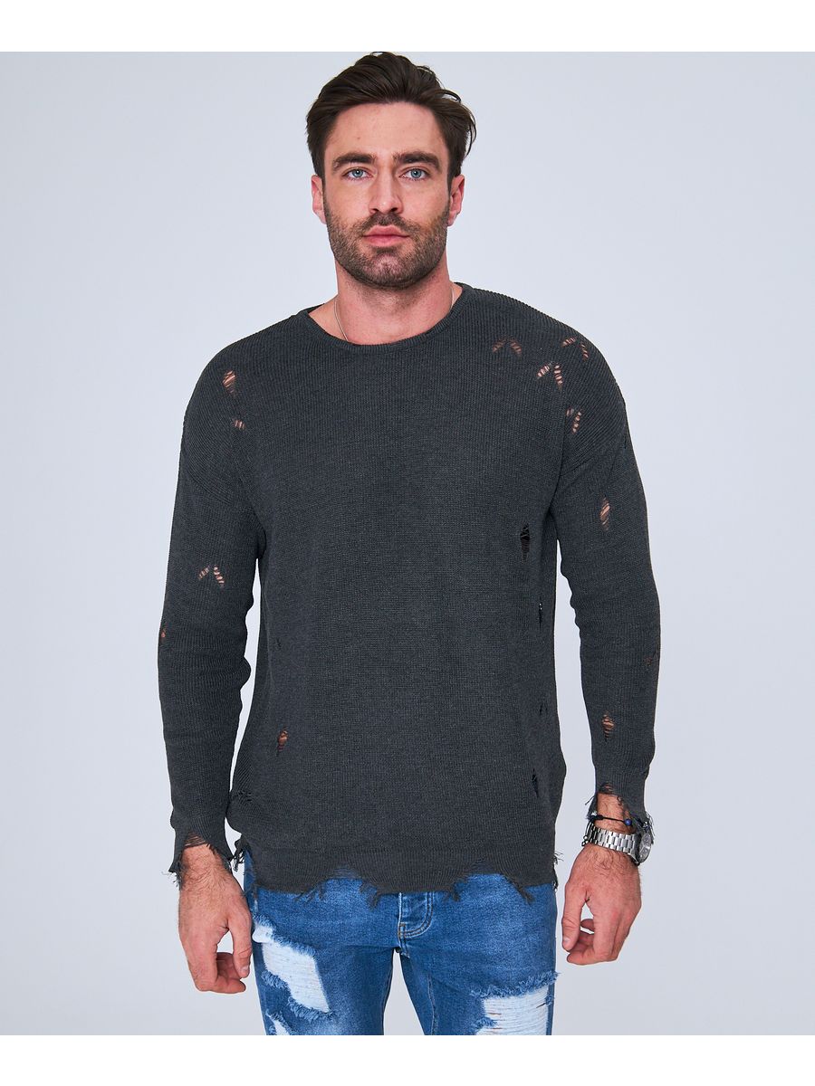 

Джемпер мужской SKULL LOFT A2595 серый S, A2595