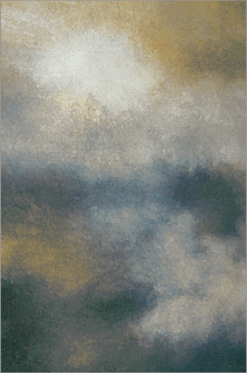 

Ковер LONDON D816 GRAY-BLUE ворс 10 мм Полипропилен 2,4x3,4 м