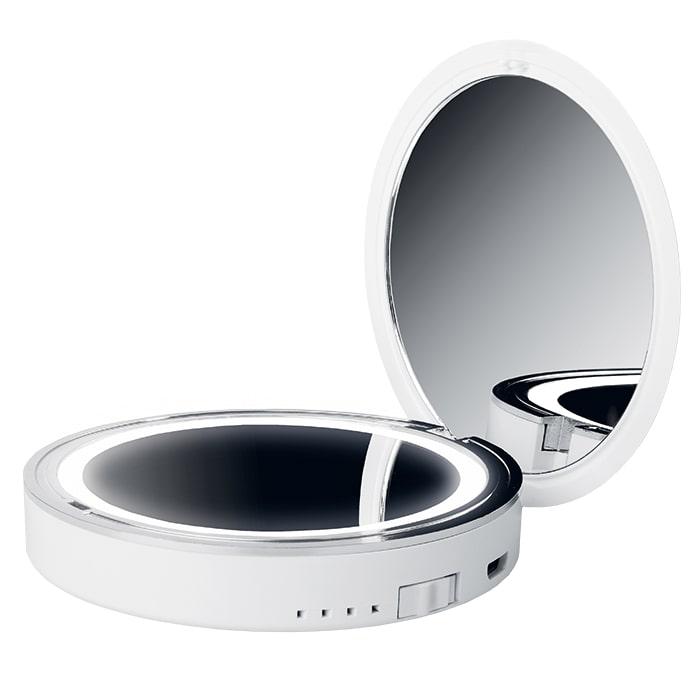 Светильник светодиодный ML-D9AC-wh косметическое зеркало с подсветкой аккумулятор бел. | к