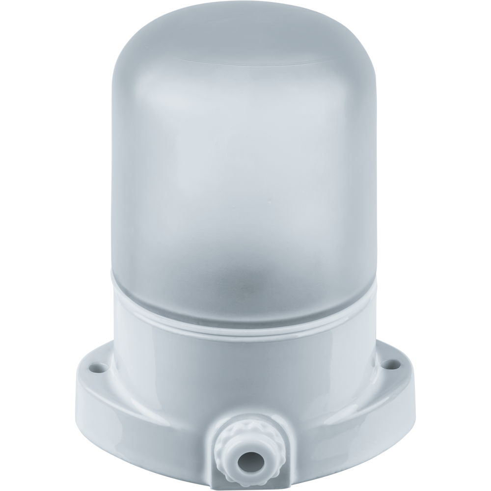 Светильник НПБ-60w термостойкий для бани и сауны прямое основание белый IP54 | код 20707 |
