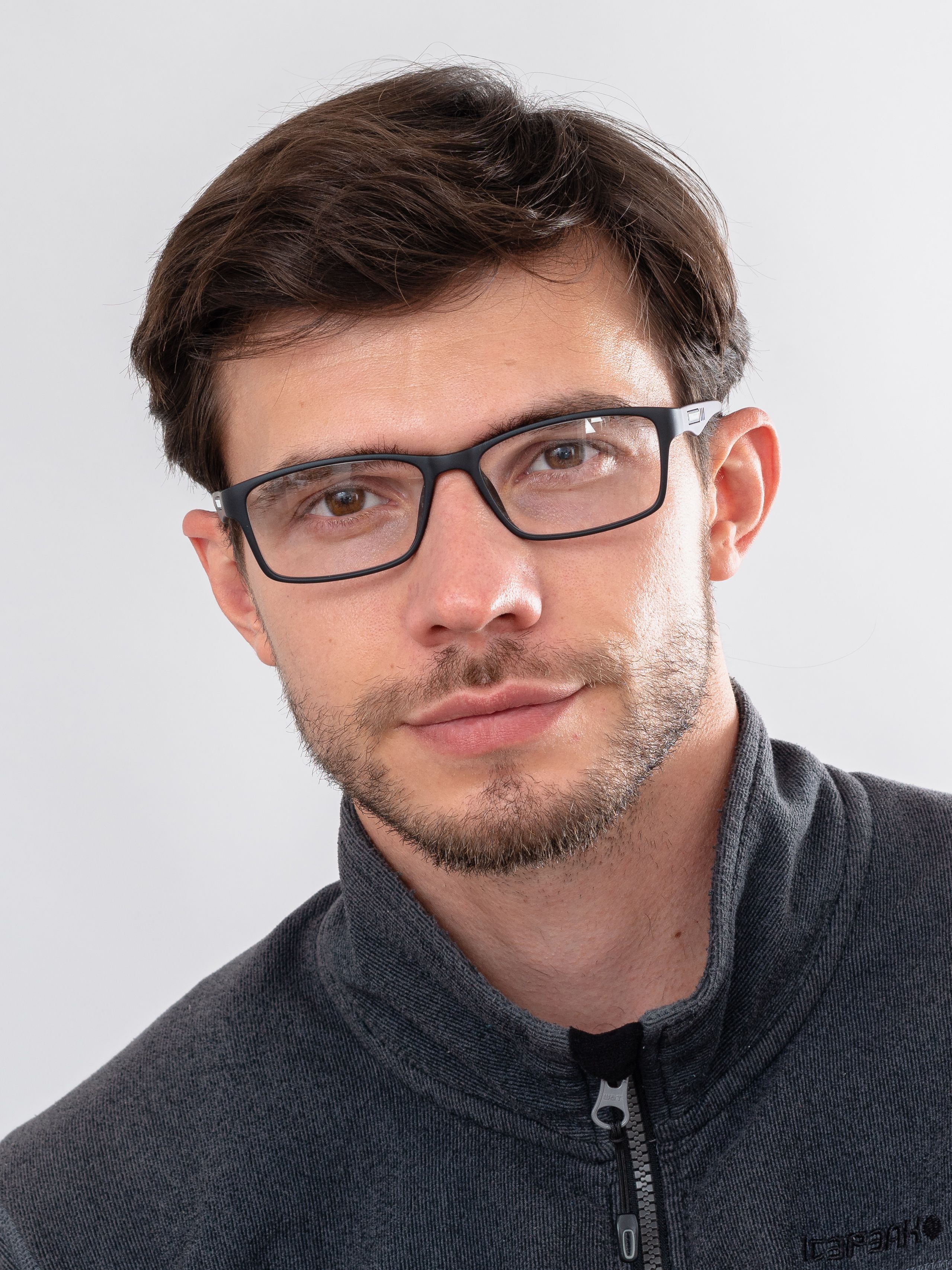 

Корригирующие очки -6 мужские РЦ 62-64 Fabia Monti РА0674 черно-серый