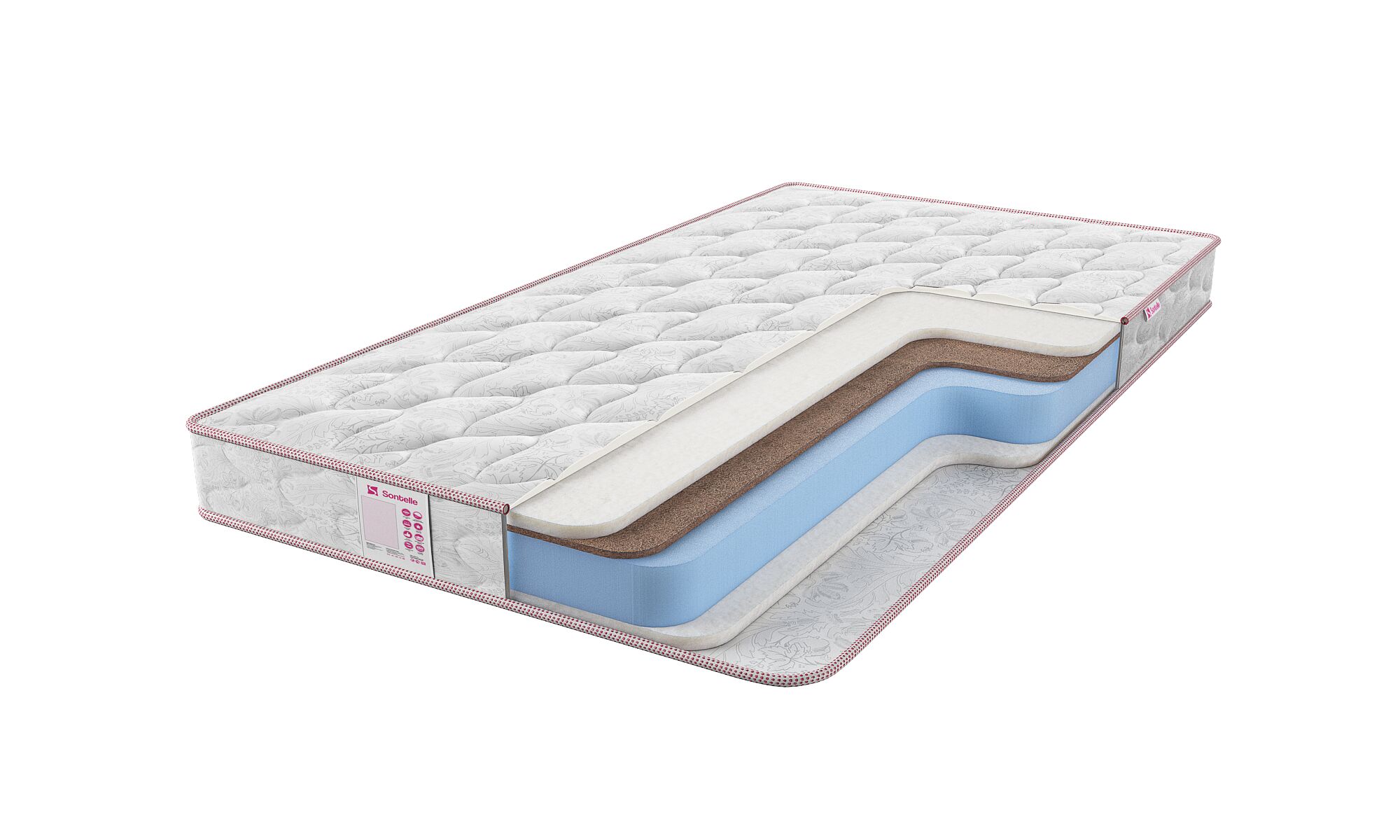 

Матрас Sontelle Libre Roll 15 Wow 125х205, Libre Roll 15 Wow