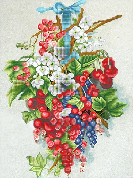 

Рисунок на ткани Ягодный букет
