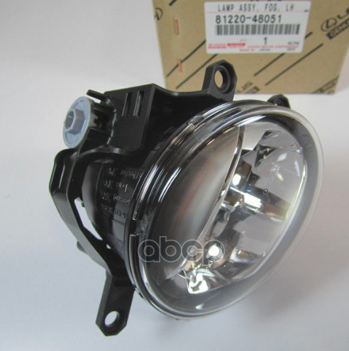 

TOYOTA-LEXUS 8122048051 ПТФ ПЕРЕД ЛЕВАЯ LAMP ASSY, FOG, LH 1шт