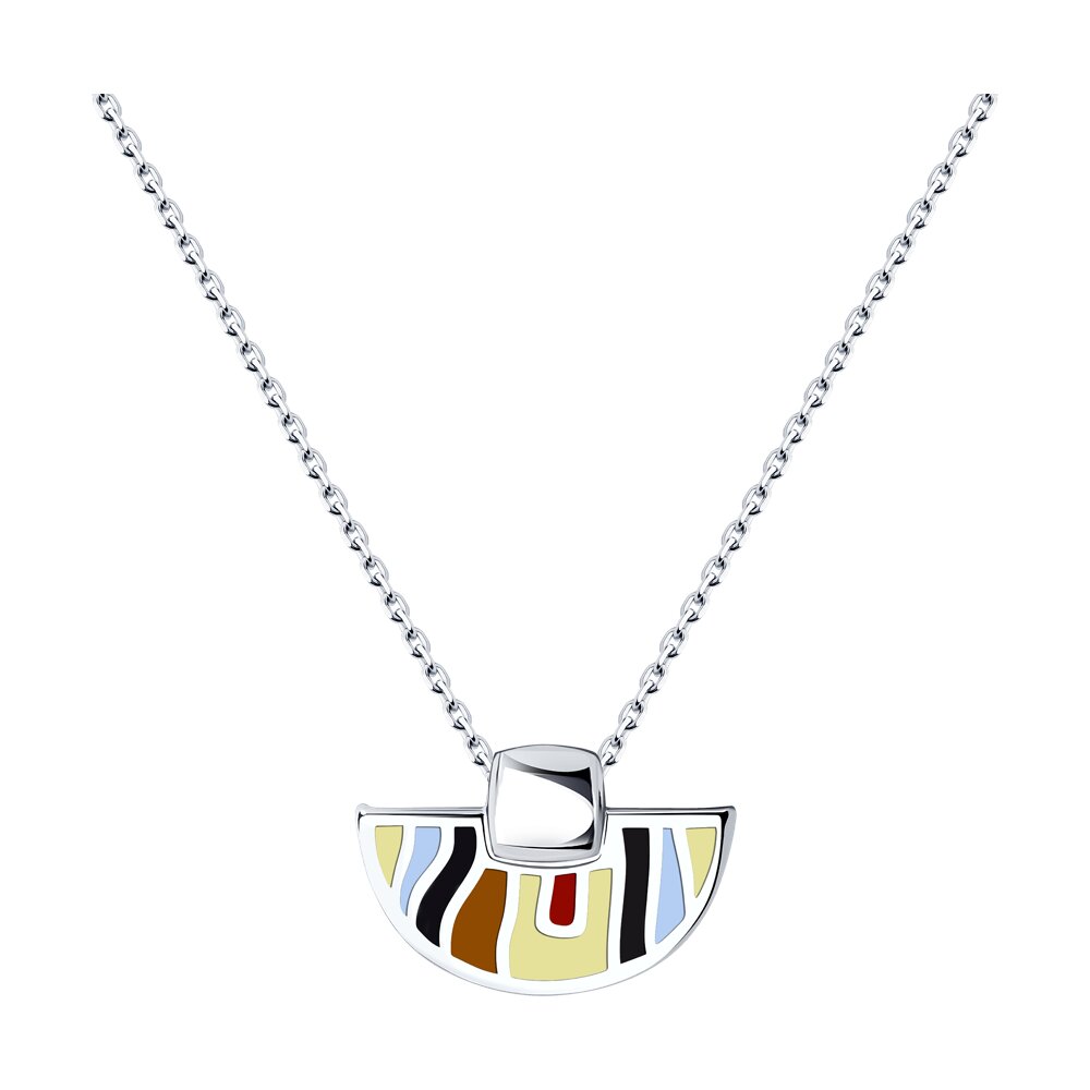 

Колье из серебра с эмалью 40 см Diamant 94-170-01469-1, 94-170-01469-1