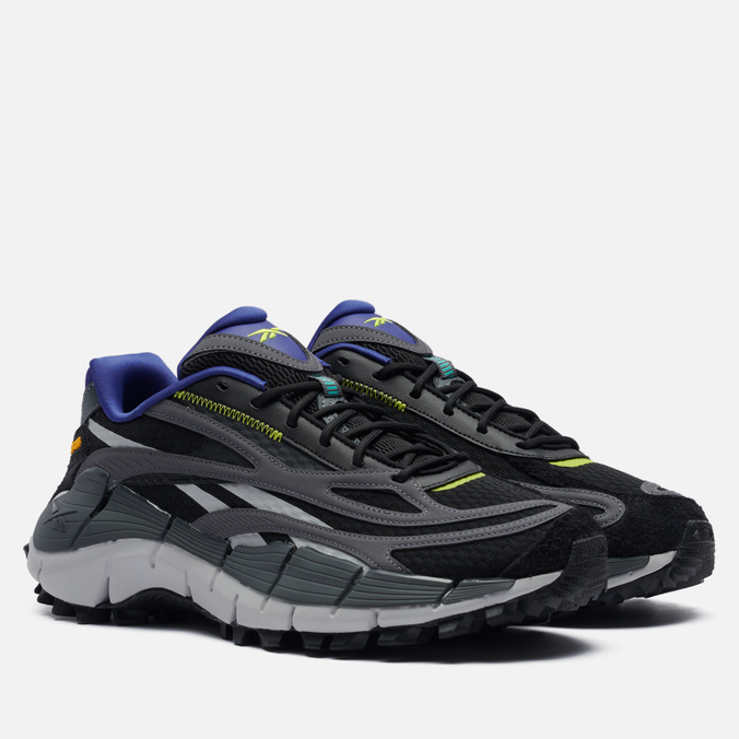 

Кроссовки унисекс Reebok Zig Kinetica 2.5X черные 45 EU, Zig Kinetica 2.5X