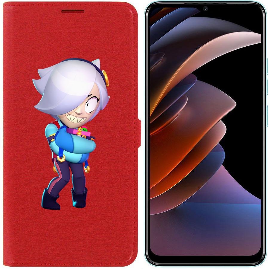 

Чехол-книжка Eco Book для Tecno Spark Go 2023 Brawl Stars-Колетт
