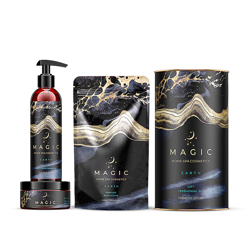 Косметический набор для тела Magic 5 Elements SPA-ритуал Earth для женщин 3 предмета 4199₽