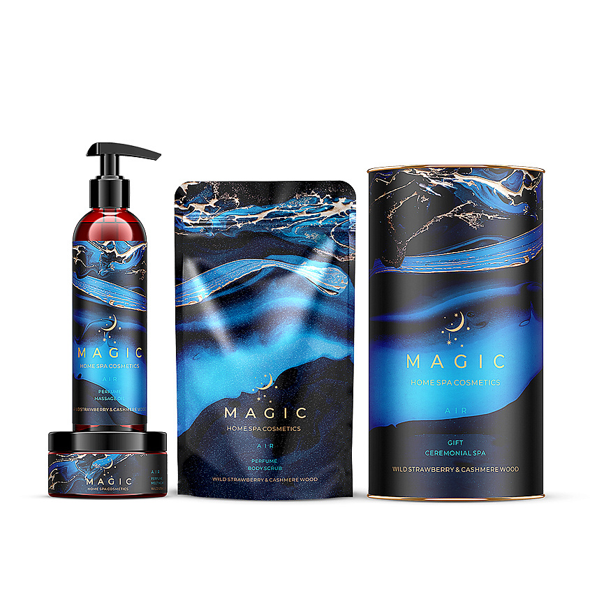 Косметический набор для тела Magic 5 Elements SPA-ритуал Air для женщин 3 предмета