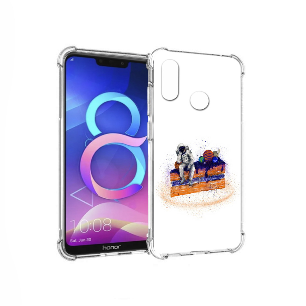 

Чехол MyPads Tocco для Honor 8C торт с планетами (PT121522.29.648), Прозрачный, Tocco