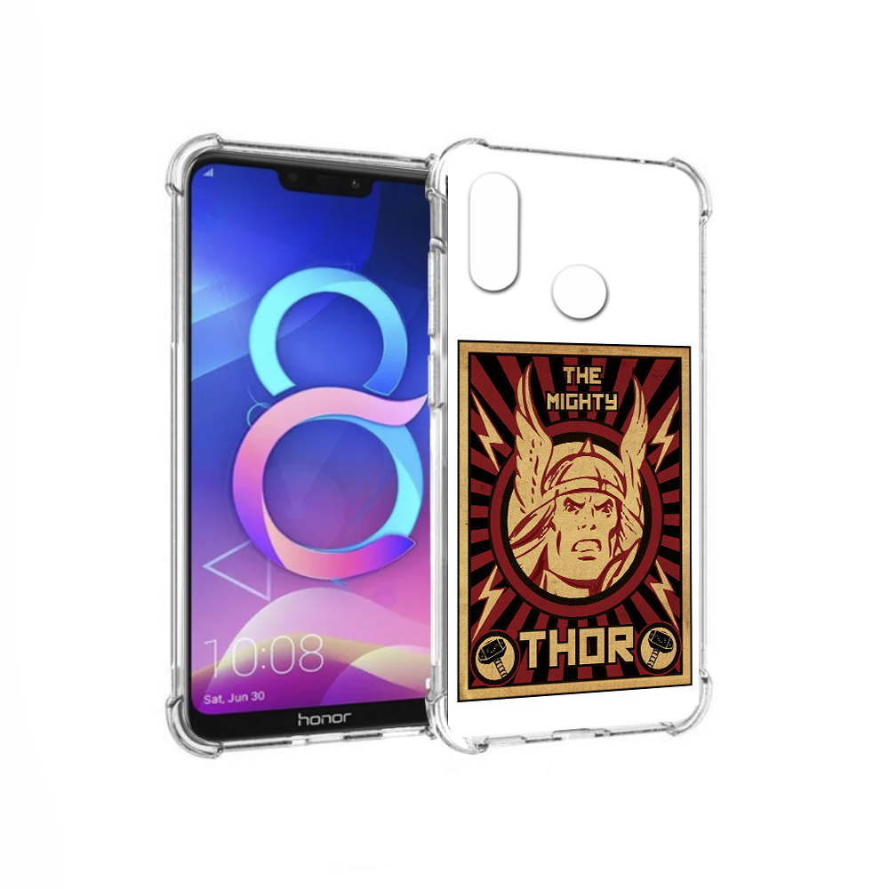 

Чехол MyPads Tocco для Honor 8C тор лицо (PT121522.29.646), Прозрачный, Tocco