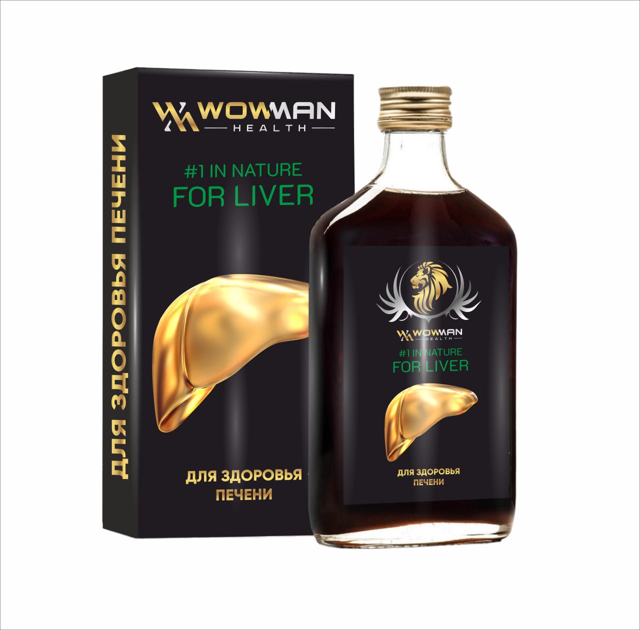 Пищевая добавка WowMan Number 1 in Nature for liver 250 мл