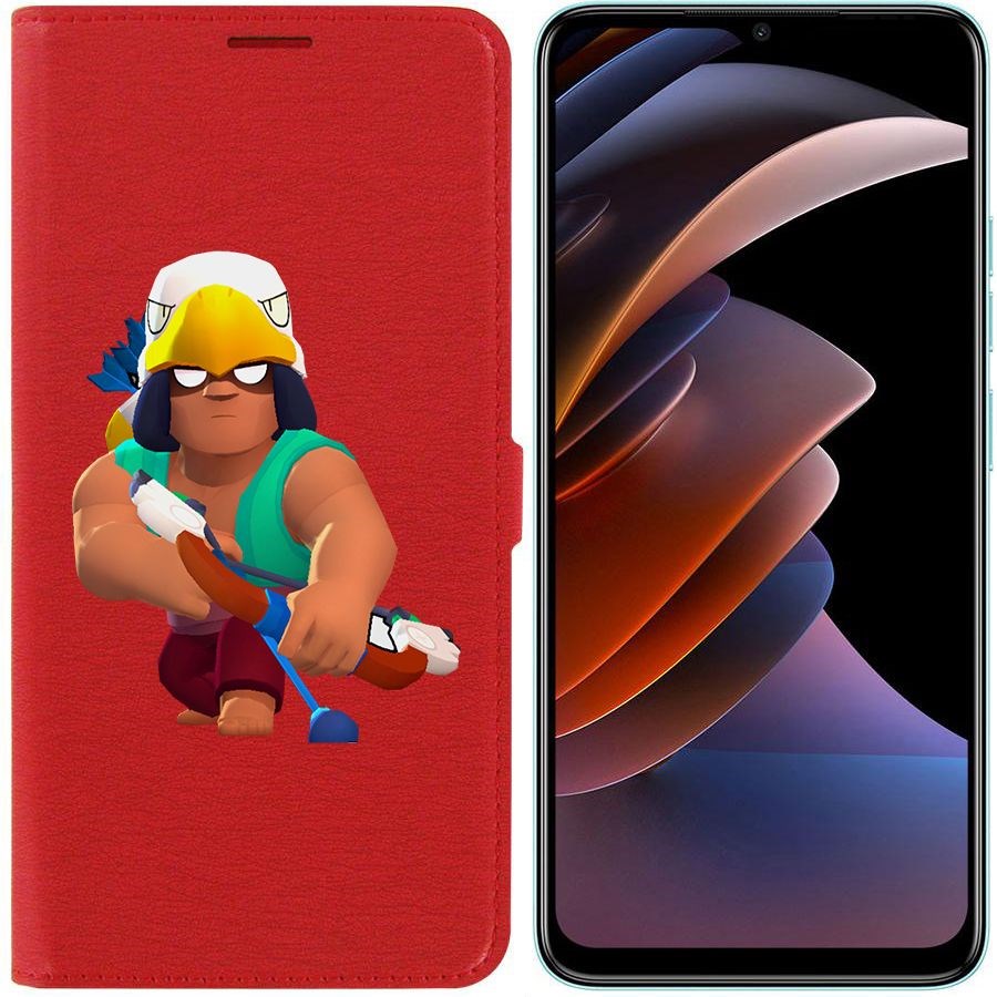 

Чехол-книжка Eco Book для Tecno Spark Go 2023 Brawl Stars-Бо