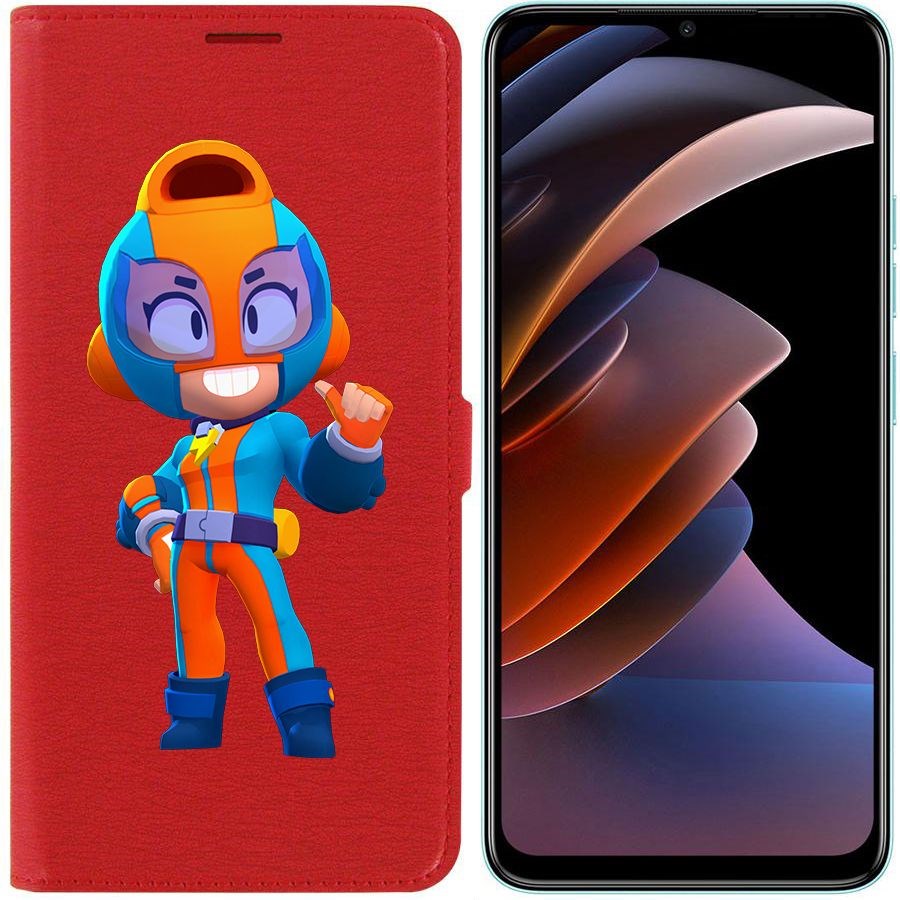 

Чехол-книжка Eco Book для Tecno Spark Go 2023 Brawl Stars-GT Макс