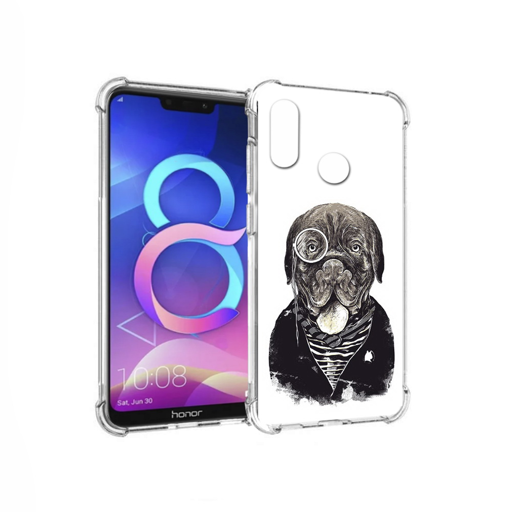 

Чехол MyPads Tocco для Honor 8C солидный песик (PT121522.29.615), Прозрачный, Tocco