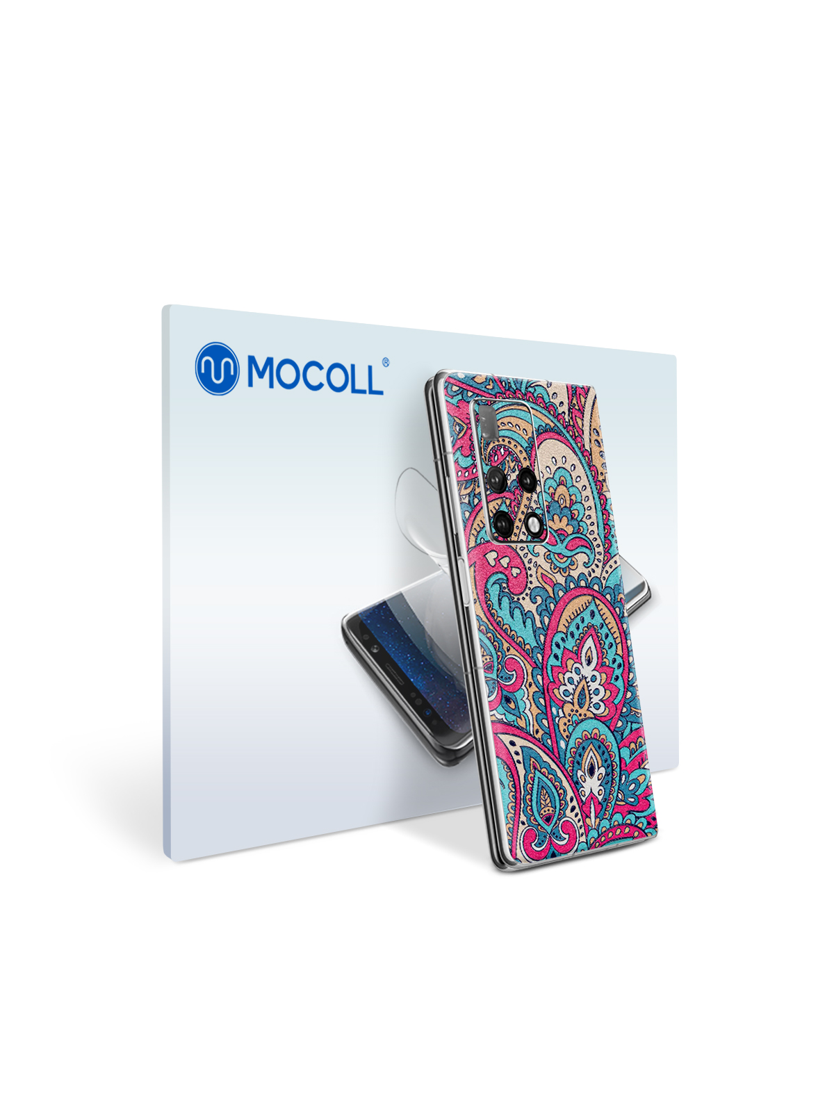 

Пленка защитная MOCOLL для задней панели Huawei Mate X2 Богемный узор Пейсли, Mate X2
