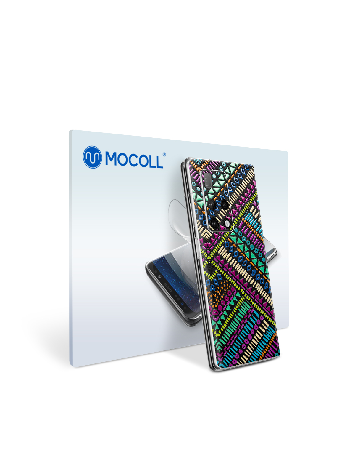 

Пленка защитная MOCOLL для задней панели Huawei Mate X2 Богемный узор Бохо, Mate X2