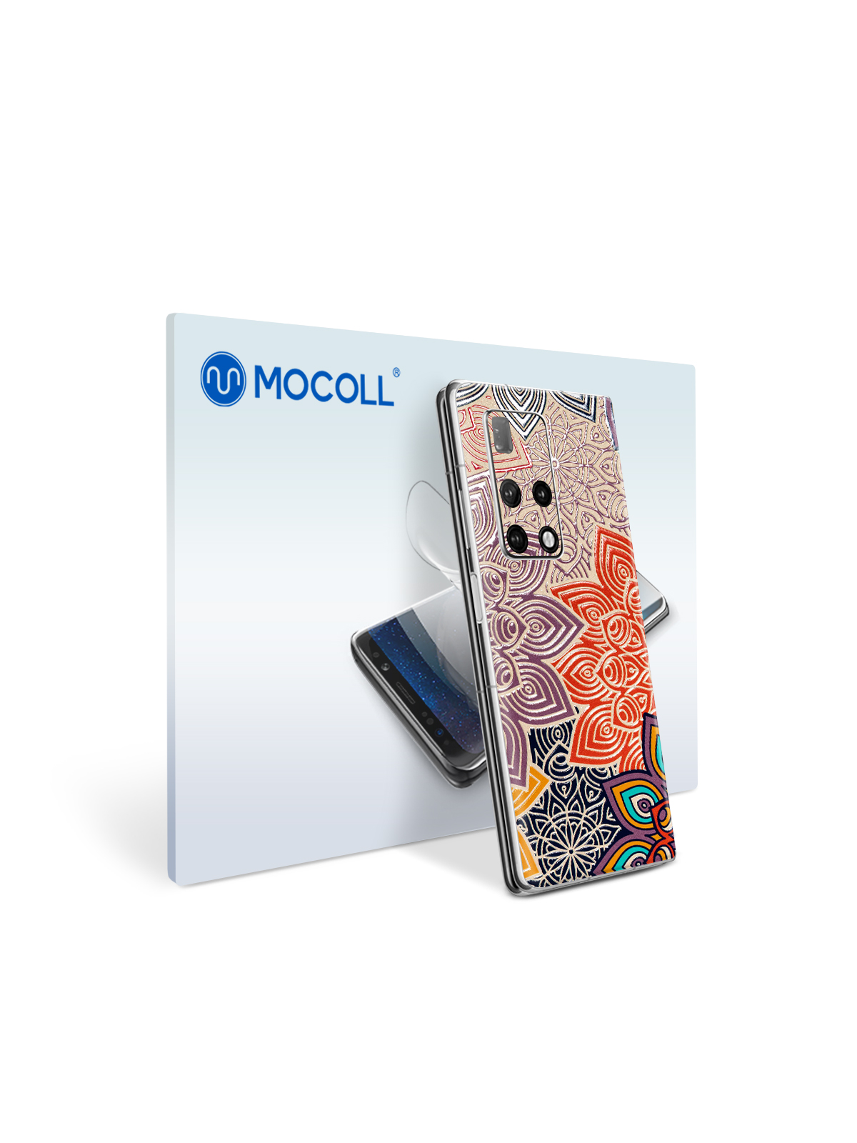 

Пленка защитная MOCOLL для задней панели Huawei Mate X2 Богемный узор Мандала, Mate X2