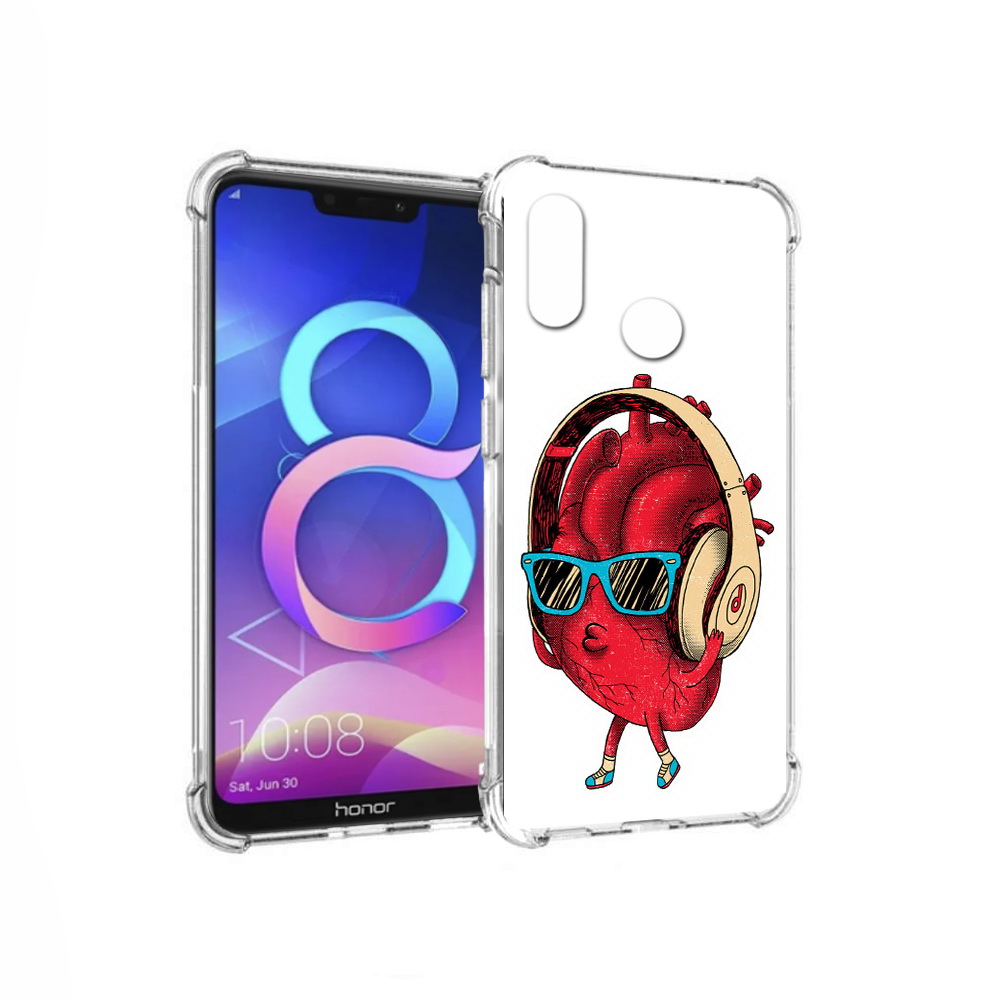 

Чехол MyPads Tocco для Honor 8C слушай сердце (PT121522.29.609), Прозрачный, Tocco