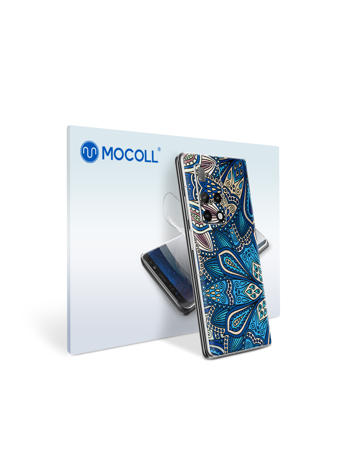 

Пленка защитная MOCOLL для задней панели Huawei Mate X2 Богемный узор Флораль, Mate X2