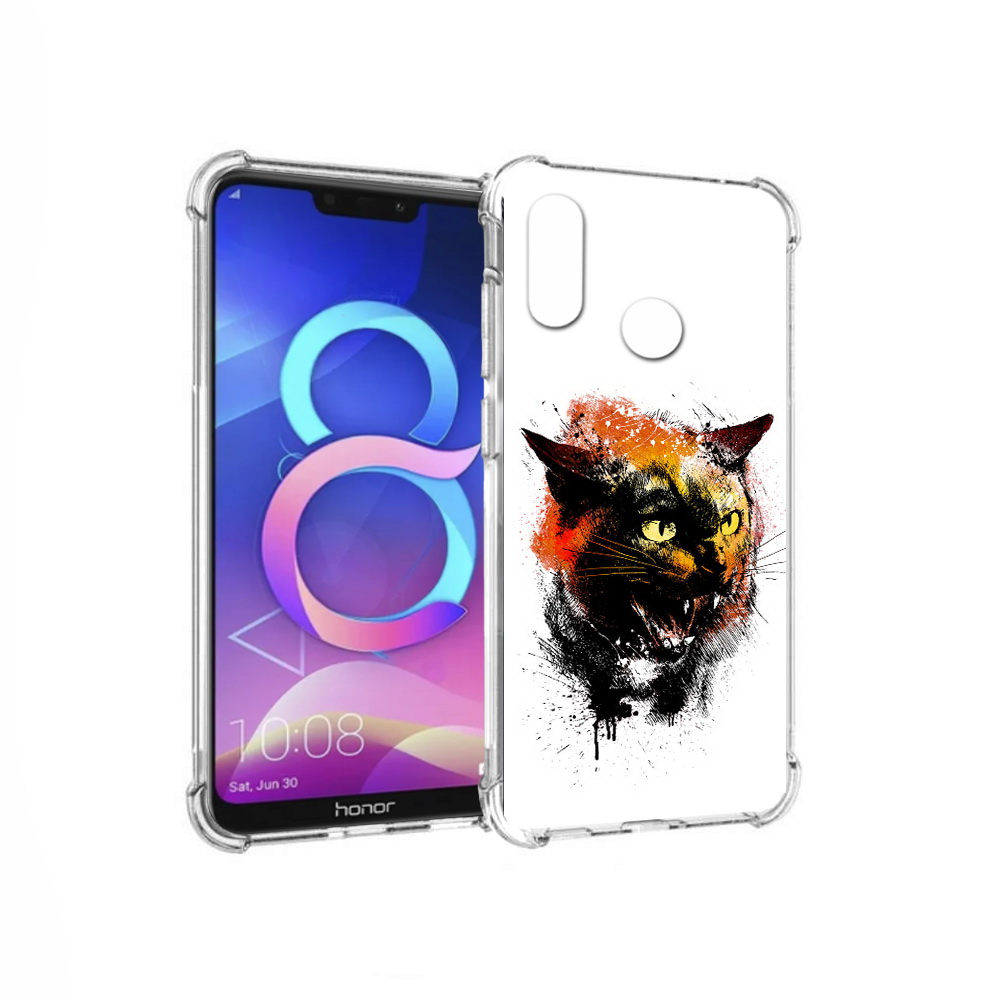 

Чехол MyPads Tocco для Honor 8C сиамский кот (PT121522.29.598), Прозрачный, Tocco