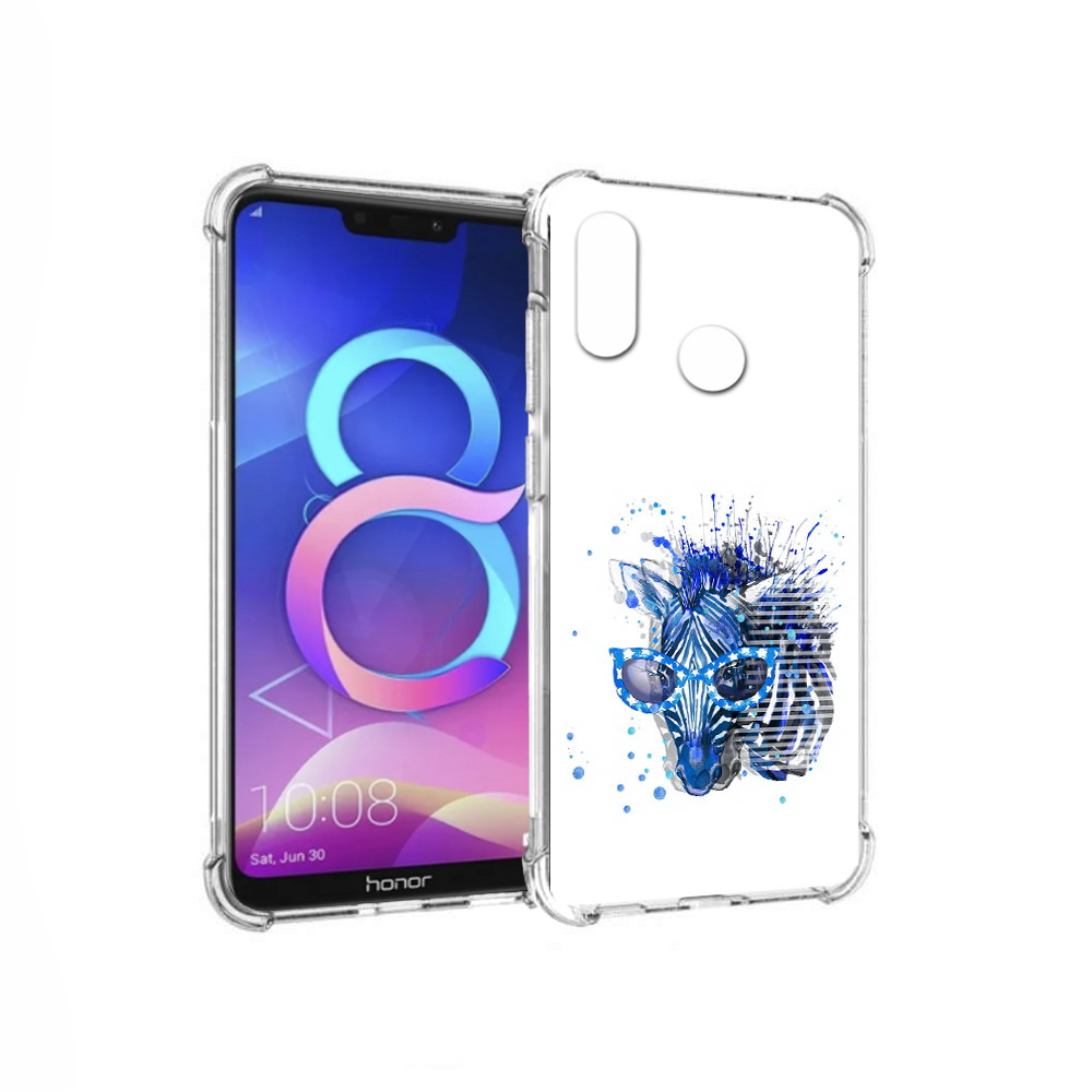 

Чехол MyPads Tocco для Honor 8C расплывчатая зебра (PT121522.29.577), Прозрачный, Tocco