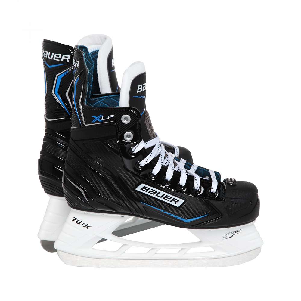 Коньки хоккейные Bauer X-LP INT S21 black/blue 36.5