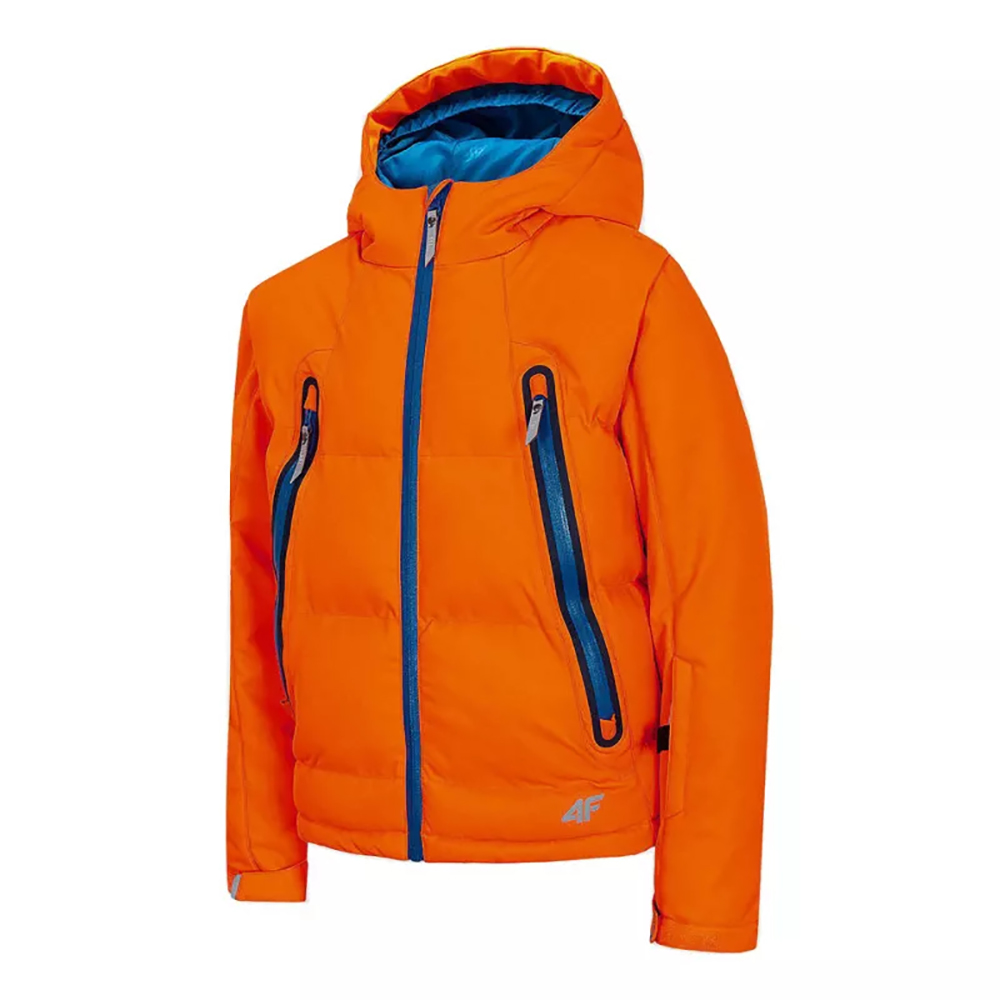 фото Куртка boy's ski jackets hjz20-jkumn003a-70n оранжевый р.128 4f